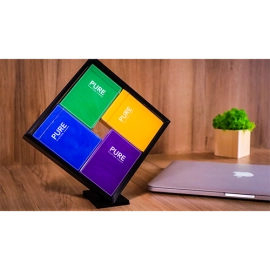 Diamond Display - 4 Playing Card Case by EB