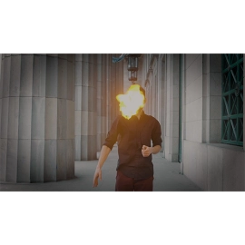 CYCLIC RING (Black Gimmick and Online Instructions) by Rodrigo Romano