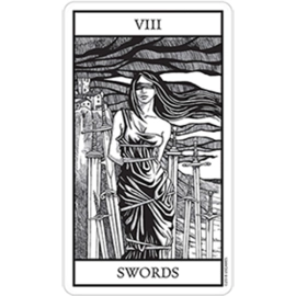 Mazzo di Tarocchi Bianco Nero (Black and White) Tarot Cards