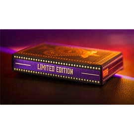 Mazzo di carte Deluxe Foiled Limited Edition Dark Lordz Royale (Purple) by De'vo