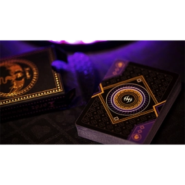 Mazzo di carte Deluxe Foiled Limited Edition Dark Lordz Royale (Purple) by De'vo