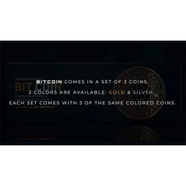 The Bit Coin Silver (3 Gimmicks and Online Instructions) by SansMinds