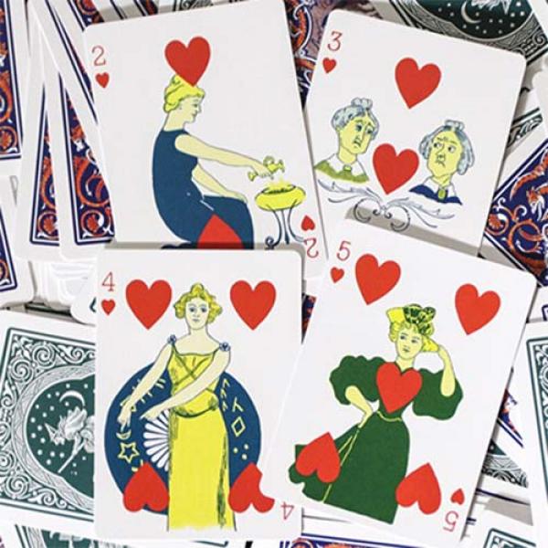 Mazzo di carte Limited Edition Ye Witches' Fortune Cards (2 Way Back Green Box)