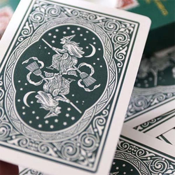 Mazzo di carte Limited Edition Ye Witches' Fortune Cards (2 Way Back Green Box)