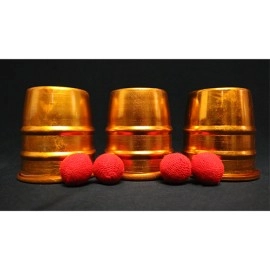 Cups & Balls (Copper) by Zanders Magical Apparatus
