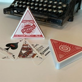 Mazzo di carte Triangle (Red) Playing Cards