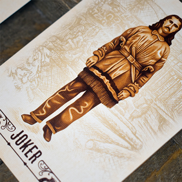 Mazzo di carte WILD WEST: Deadwood Playing Cards