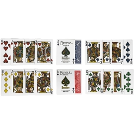 Mazzo di carte Hesslers Rider Back (Blue) Playing Cards