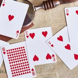 Mazzo di carte Bicycle Chic Gaff (Blue) Playing Cards by Bocopo