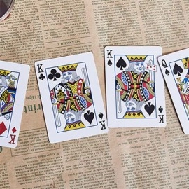 Mazzo di carte Bicycle Chic Gaff (Red) Playing Cards by Bocopo