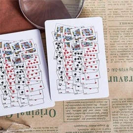 Mazzo di carte Bicycle Chic Gaff (Red) Playing Cards by Bocopo