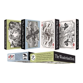 The Wonderland and Looking-Glass Playing Card Set by Stephen W. Brandt