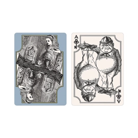 The Wonderland and Looking-Glass Playing Card Set by Stephen W. Brandt