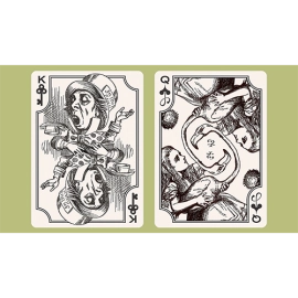The Wonderland and Looking-Glass Playing Card Set by Stephen W. Brandt