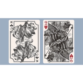 The Wonderland and Looking-Glass Playing Card Set by Stephen W. Brandt