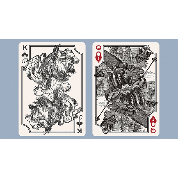 Mazzo di carte The Wonderland and Looking-Glass Playing Card Set by Stephen W. Brandt