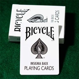 Bicycle Insignia Back (White) Playing Cards