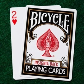 Bicycle Insignia Back (White) Playing Cards