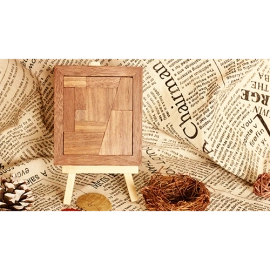 Mini Tangram Paradox (MTP) (Gimmicks and Online Instruction) by Secret Factory