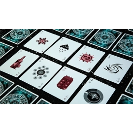 Mazzo di carte Elemental Master Green Edition by TCC