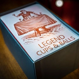 LEGEND Cups and Balls (Copper/Polished) by Murphy's Magic