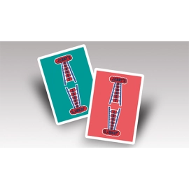 Modern Feel Jerry's Nuggets (Coral) Playing Cards