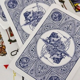 Mazzo di carte Circus No. 47 (Blue Gilded) Playing Cards