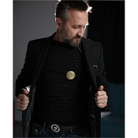 SLIDER T-shirt V2 (Large-Extra Large) by Victor Voitko (Gimmick and Online Instructions)