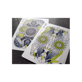 Mazzo di carte White Monolith Playing Cards by Giovanni Meroni