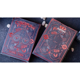 Mazzo di carte Cyberpunk Red by Elephant Playing Cards