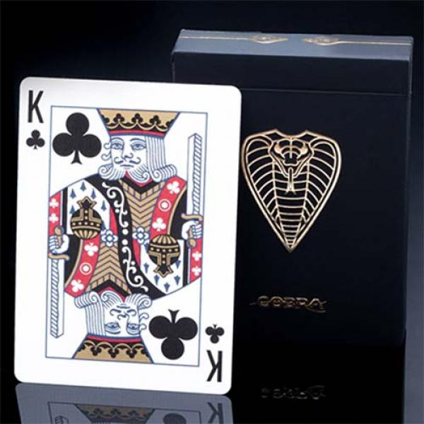 Mazzo di carte COBRA Black Edition Playing Cards