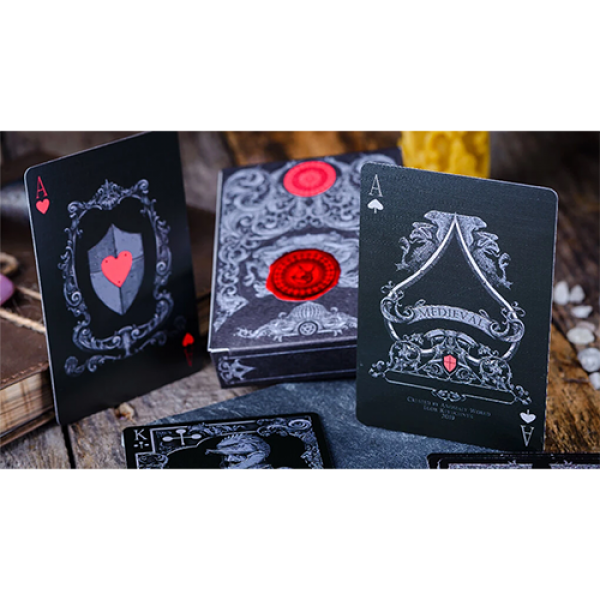 Mazzo di carte Medieval Stone Limited Edition by Elephant Playing Cards