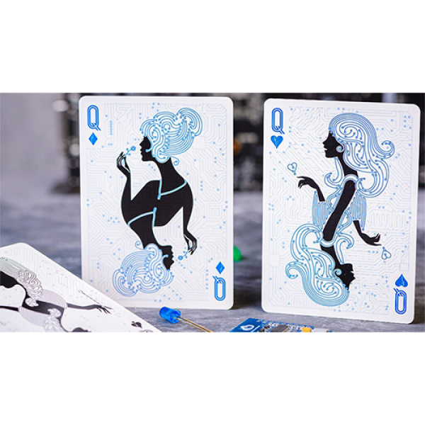 Mazzo di carte Circuit (Blue) Playing Cards by Elephant Playing Cards
