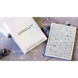 Mazzo di carte Circuit (White) by Elephant Playing Cards