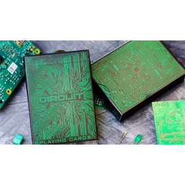 Mazzo di carte Circuit (Green) by Elephant Playing Cards