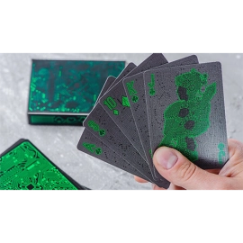 Mazzo di carte Circuit (Green) by Elephant Playing Cards