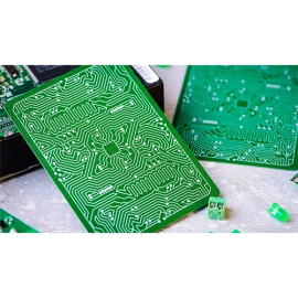 Mazzo di carte Circuit (PCB) by Elephant Playing Cards