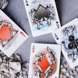 Mazzo di carte Discovery Final Frontier (Red) by Elephant Playing Cards