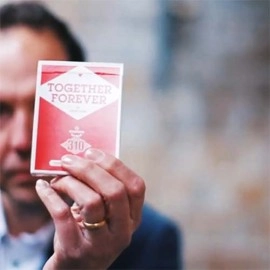 Copag 310 Together Forever (Red) Playing Cards
