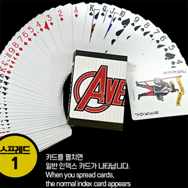Mazzo di carte Marvel Avengers Spread Playing Cards