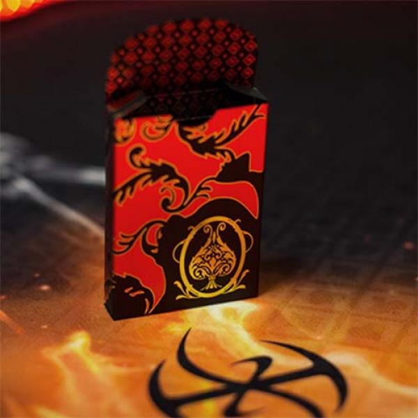 Mazzo di carte Pro XCM Demon (Foil) Playing Cards by De'vo vom Schattenreich and Handlordz