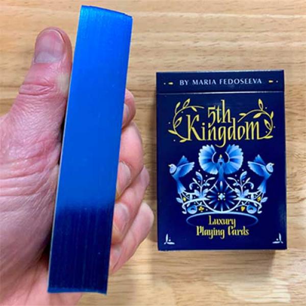 Mazzo di carte 5th Kingdom Semi-Transformation (Player Edition Gilded Blue 2 Way) Playing Cards