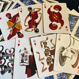 Mazzo di carte 5th Kingdom Semi-Transformation (Player Standard Edition Blue 2 Way) Playing Cards