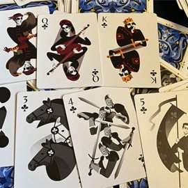 Mazzo di carte 5th Kingdom Semi-Transformation (Player Standard Edition Blue 2 Way) Playing Cards