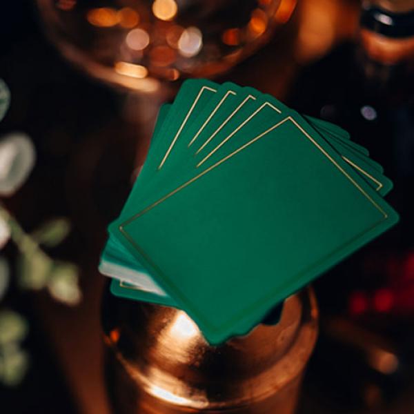 Mazzo di carte NOC Out: Green and Gold Playing Cards