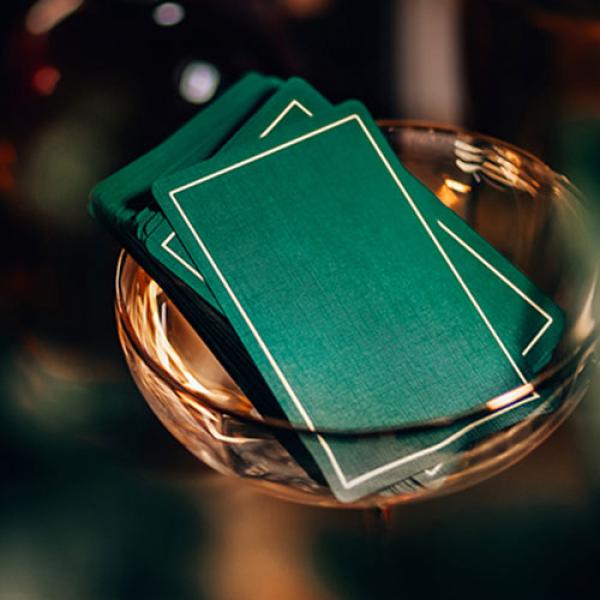 Mazzo di carte NOC Out: Green and Gold Playing Cards