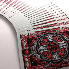 Mazzo di carte Sumi Kitsune Tale Teller Playing Cards by Card Experiment