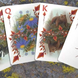 Mazzo di carte Faunae Veiled Edition Playing Cards by Brain Vessel