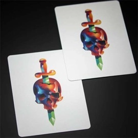 Mazzo di carte Furious Skull Playing Cards by Riffle Shuffle