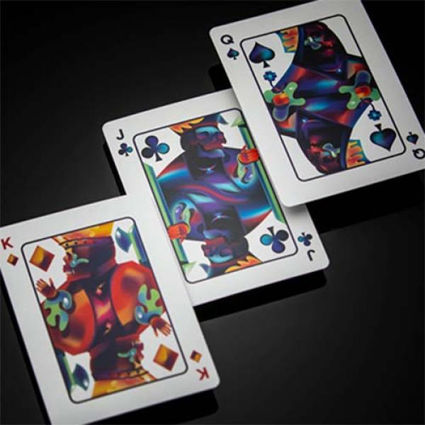 Mazzo di carte Furious Skull Playing Cards by Riffle Shuffle